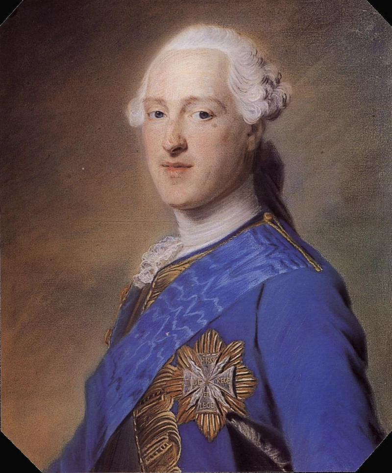Ritratto del principe François - Xavier de Saxe, conte di Lusace
